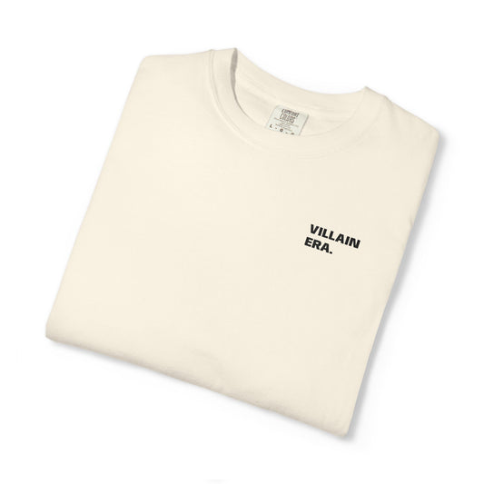Villain Era Embroidered Tee — Off White (Ivory)
