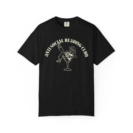 Anti-Social Reading Club T-Shirt — Black