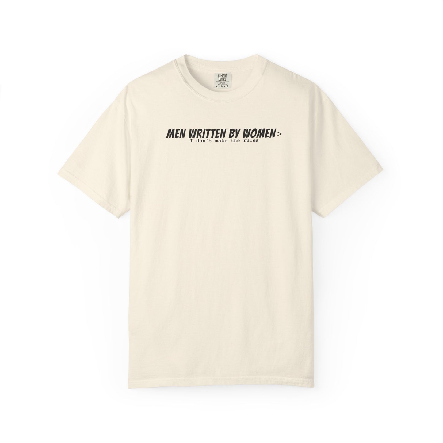 Men Written By Women T-shirt - Ivory