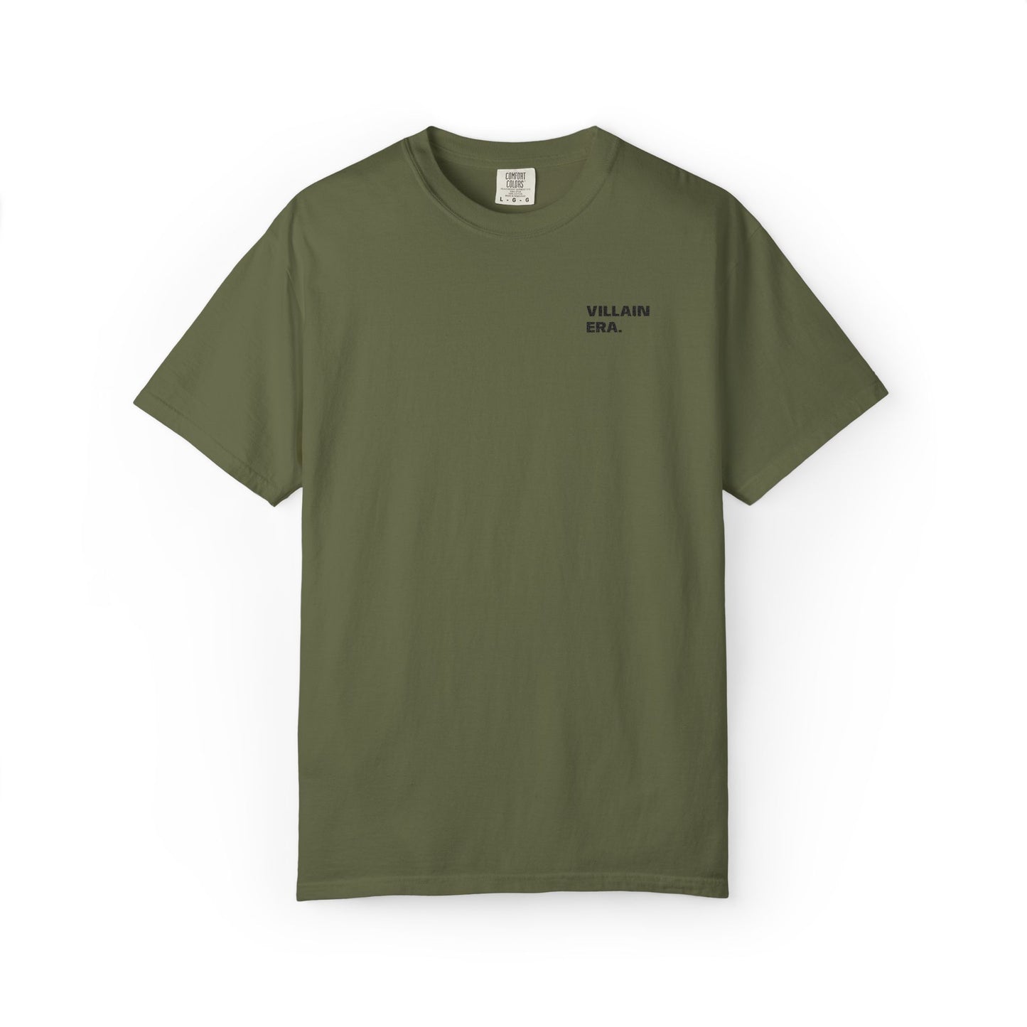 Villain Era Embroidered Tee — Hemp