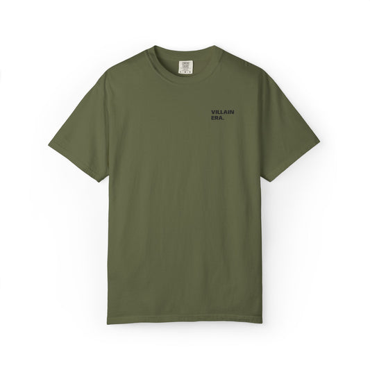 Villain Era Embroidered Tee — Hemp