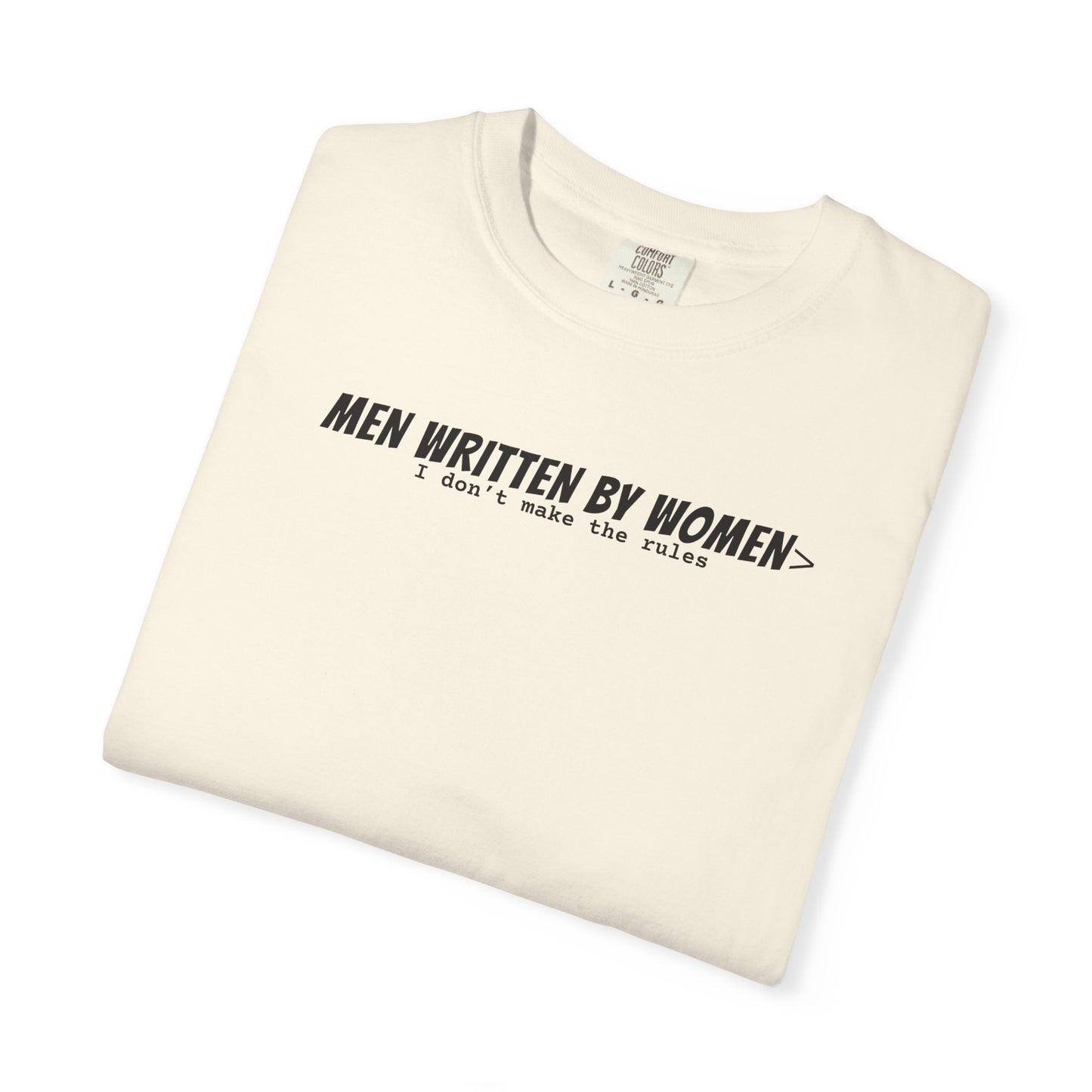 Men Written By Women T-shirt - Ivory