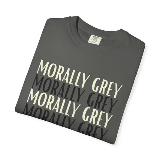 Morally Grey T-shirt - Pepper (Dark Grey)