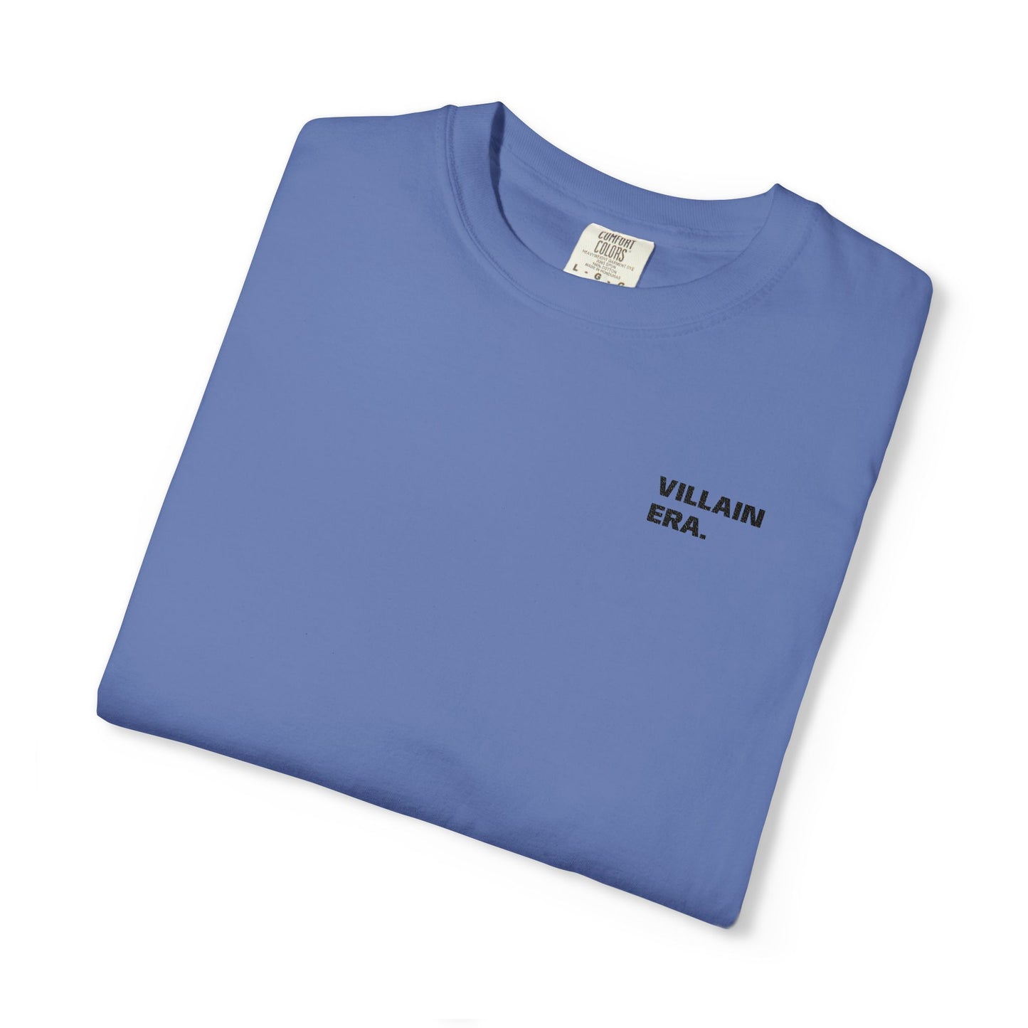 Villain Era Embroidered Tee - Blue