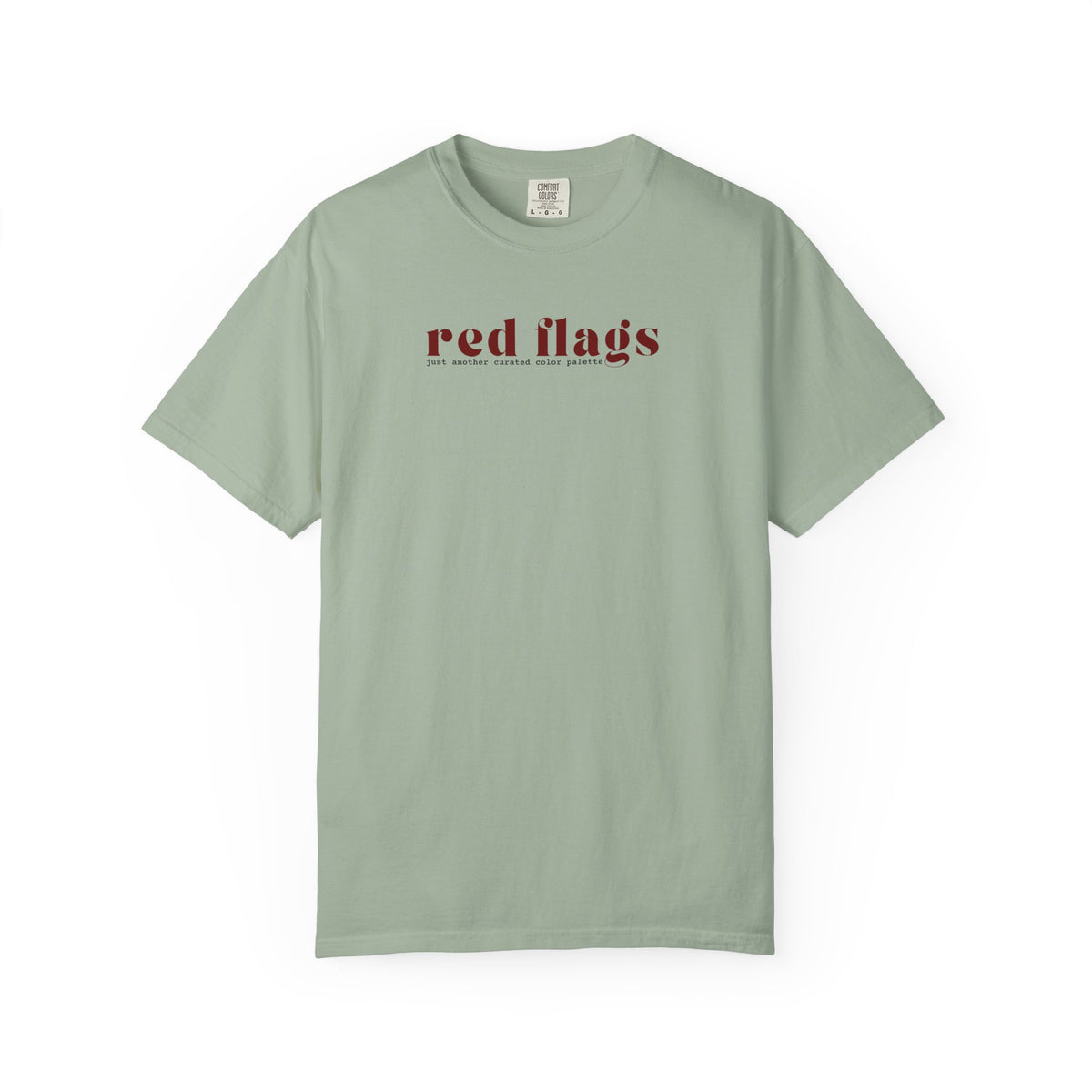 Red Flags Graphic T‑Shirt - Bay