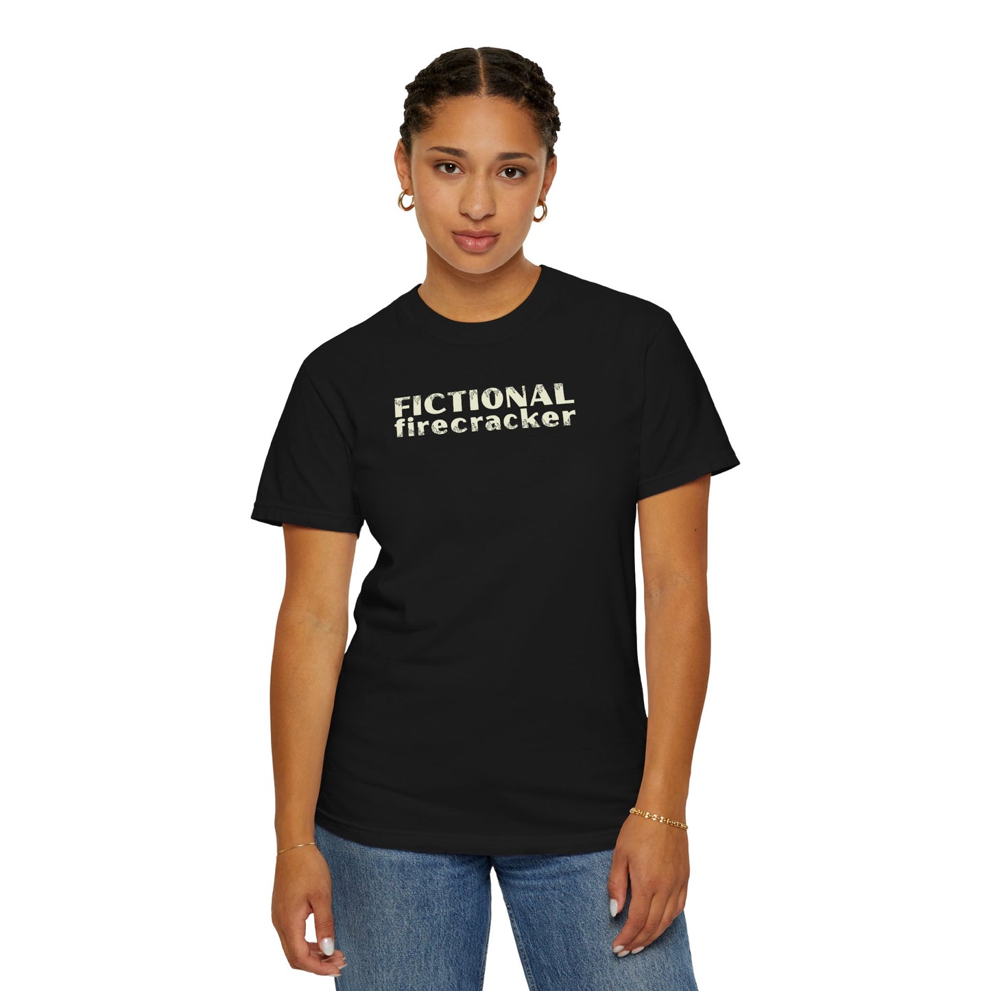 Fictional Firecracker T-shirt - Black